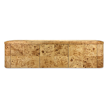 Naomi Wall Hanging Console - Burl in Burl – Ambella Home