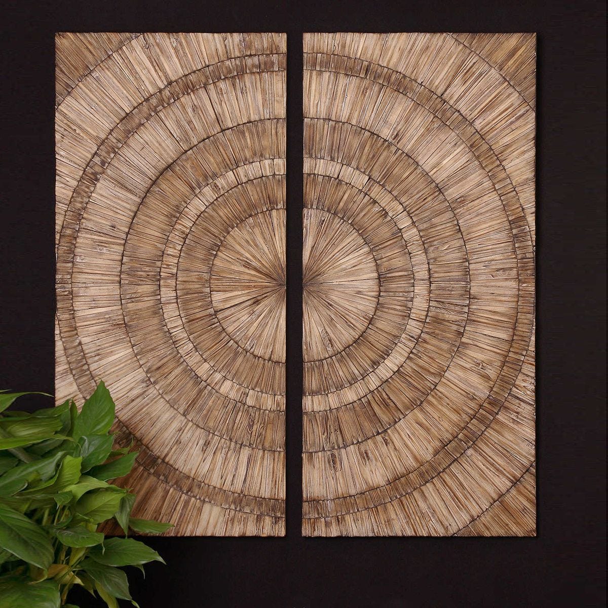 Lanciano Wood Wall Panels, S/2 – Wall Decor by Uttermost | Sutter & Vale