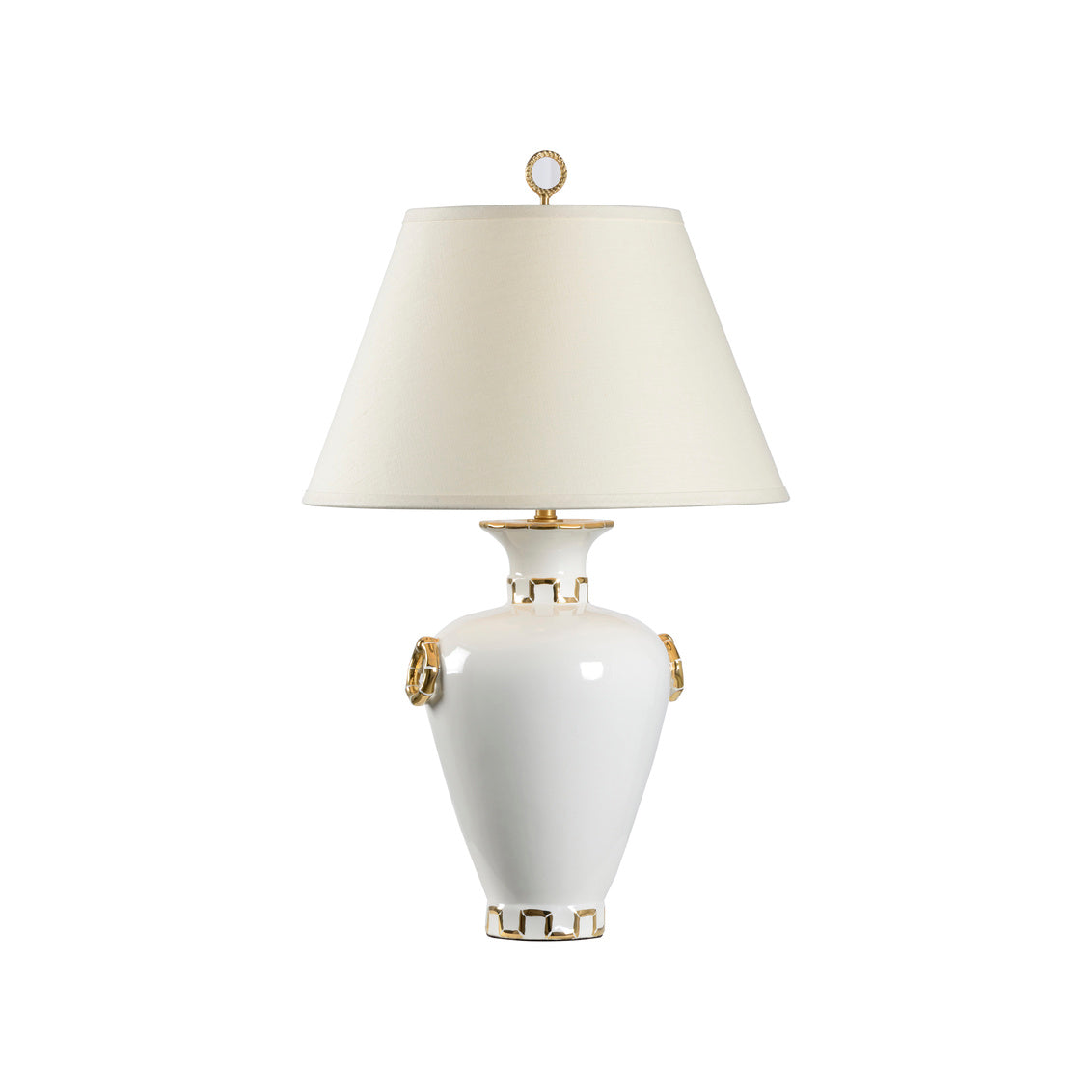 Ring Vase Lamp in 29 / Ceramic/Porcelain - Chelsea House