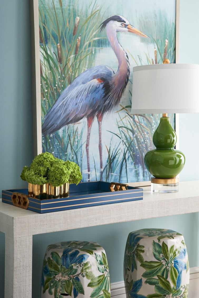 Marsh Heron I in 49.75h x 37.75w x 2d / Canvas - Chelsea House