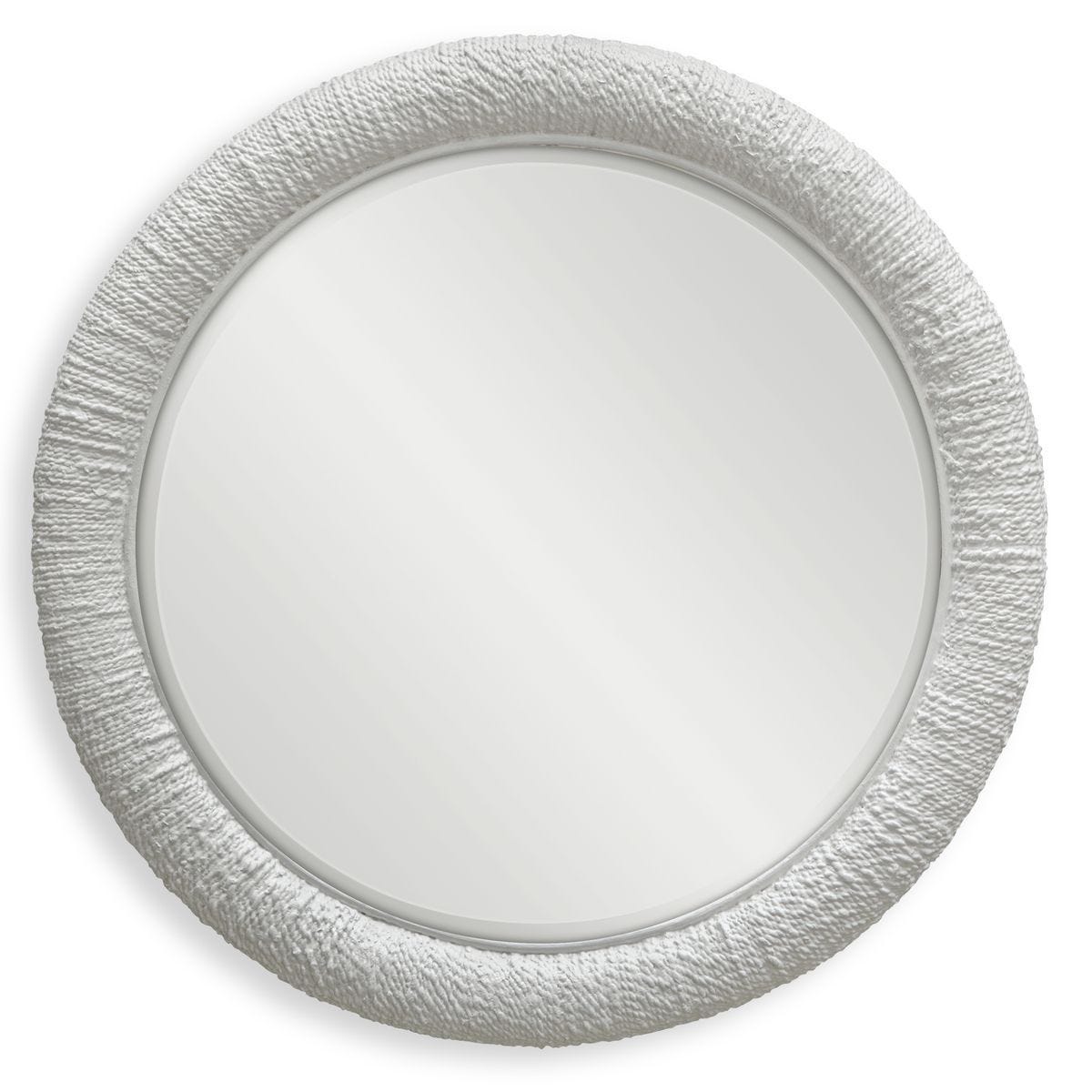 Mariner Round Mirror, White – Mirrors by Uttermost | Sutter & Vale