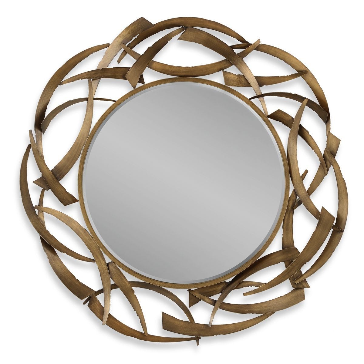 Cutting Edge Round Mirror – Mirrors by Uttermost | Sutter & Vale