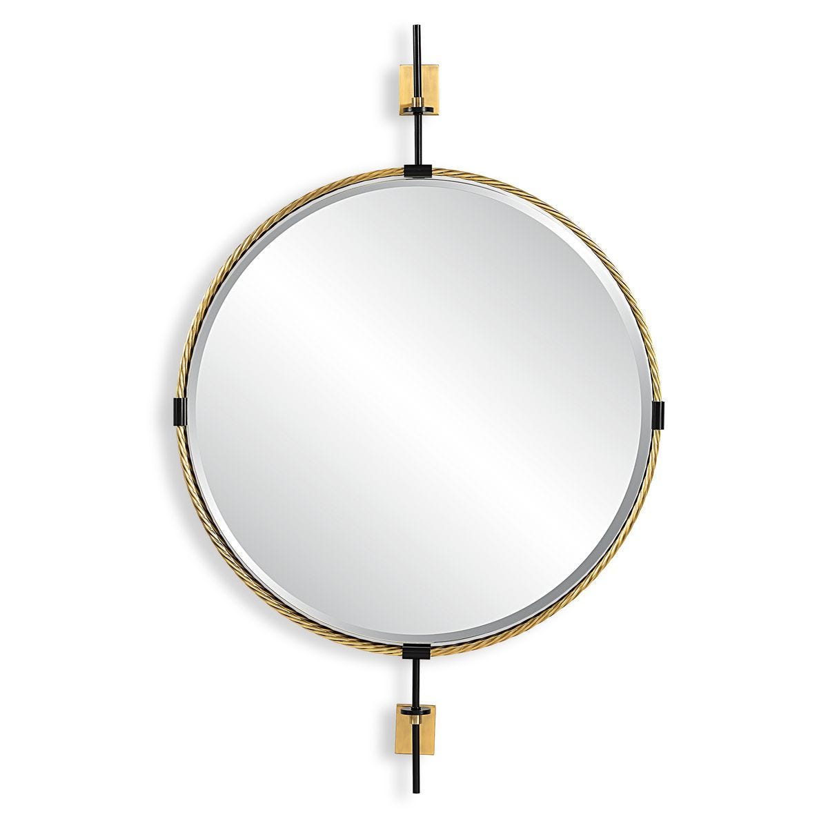 Guardrail Round Mirror – Mirrors by Uttermost | Sutter & Vale