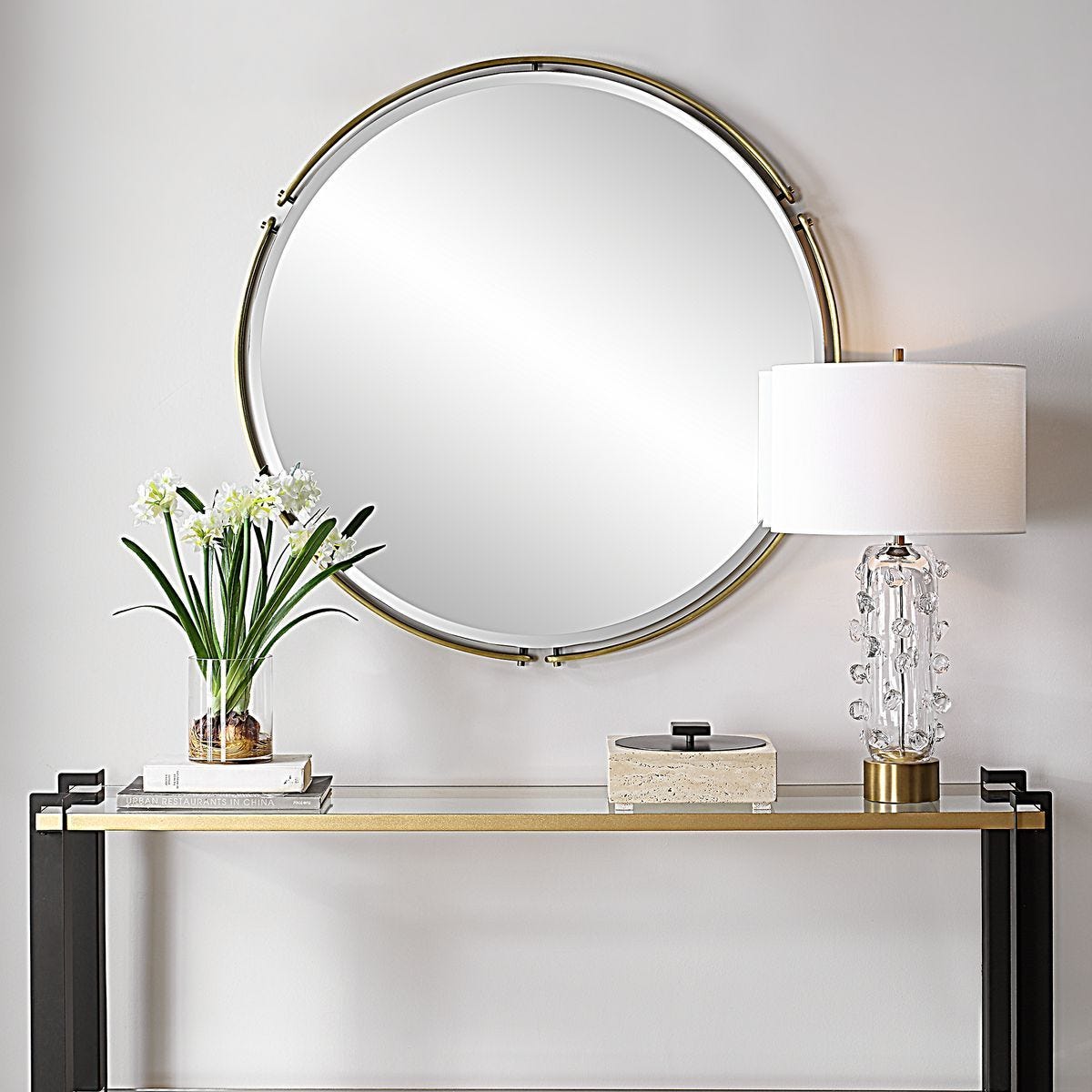 Wesley Round Mirror – Mirrors by Uttermost | Sutter & Vale