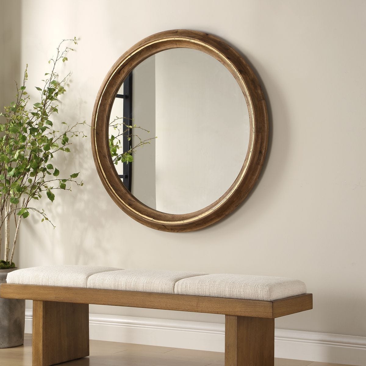 Frontier Round Mirror – Mirrors by Uttermost | Sutter & Vale