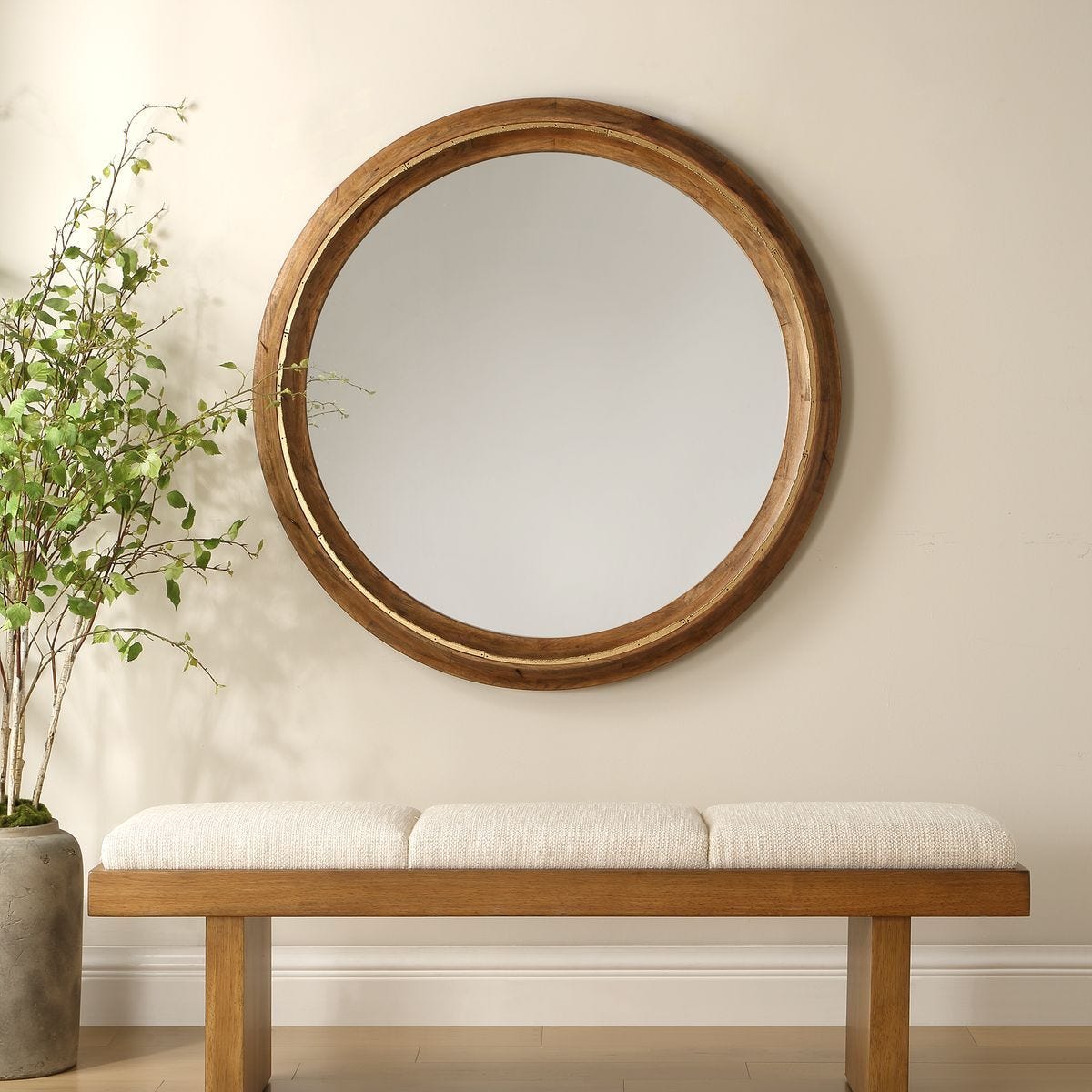 Frontier Round Mirror – Mirrors by Uttermost | Sutter & Vale