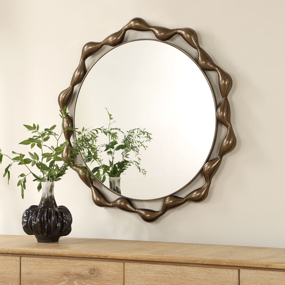 Remolino Round Mirror – Mirrors by Uttermost | Sutter & Vale