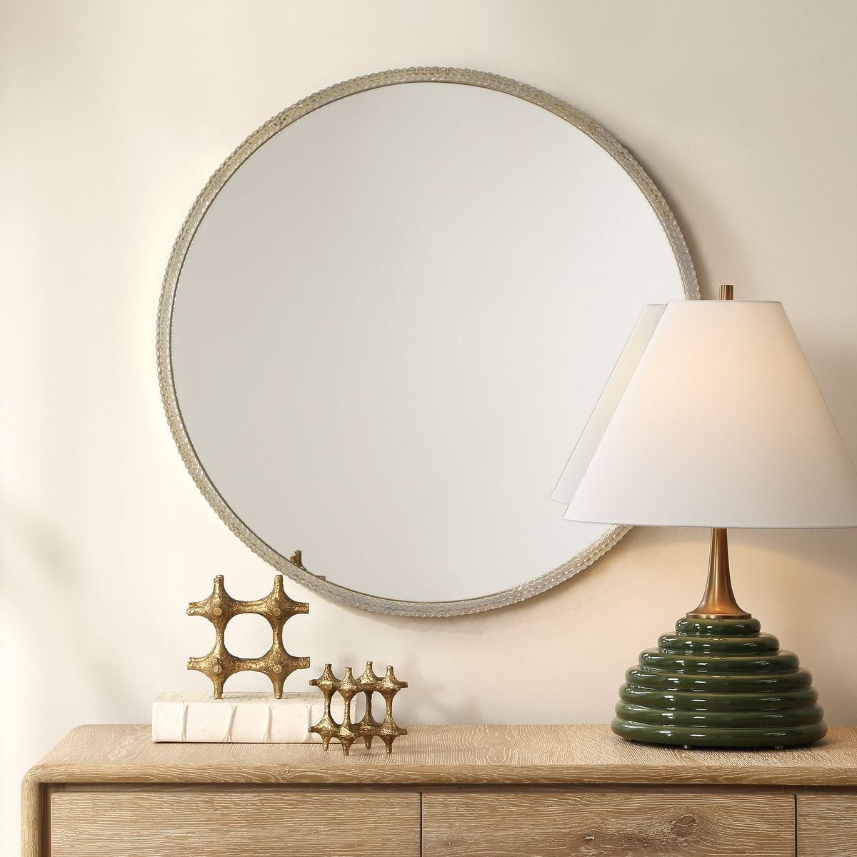 Break The Ice Round Mirror – Mirrors by Uttermost | Sutter & Vale