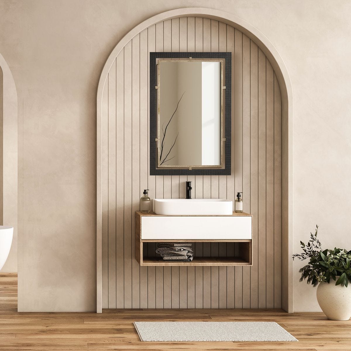 Bach Rectangle Mirror – Mirrors by Uttermost | Sutter & Vale
