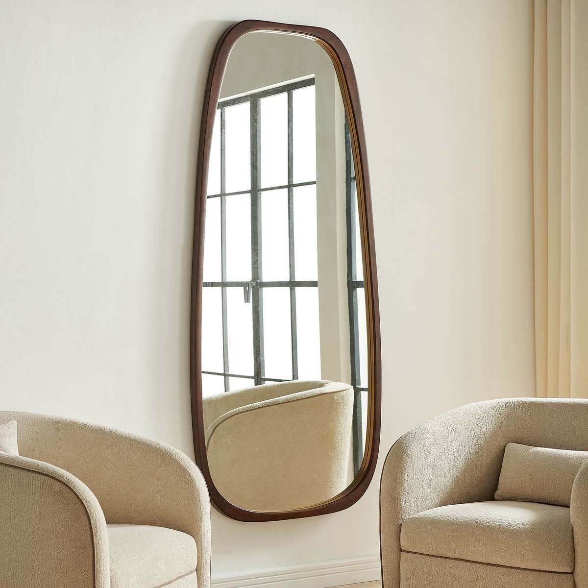 Zachari Tall Mirror – Mirrors by Uttermost | Sutter & Vale