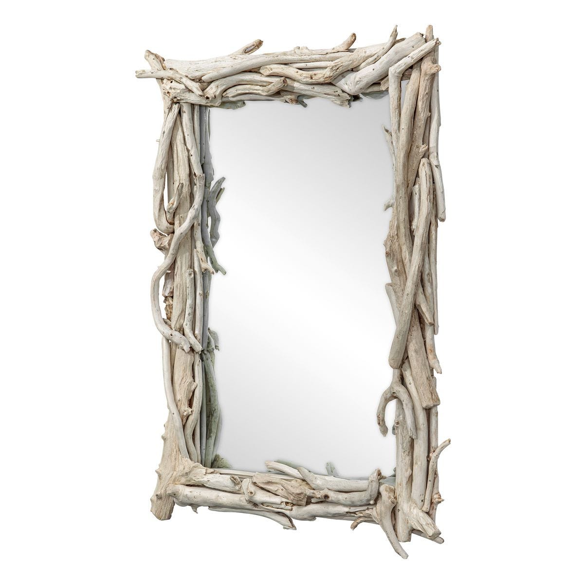 Rooted Reflection Mirror, Bleached