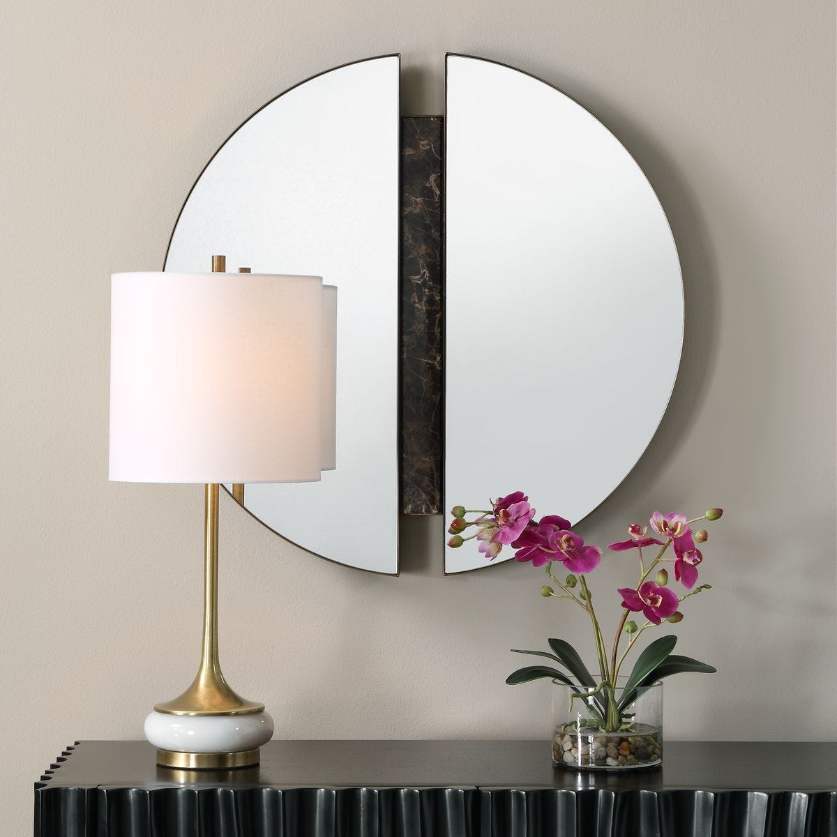 Hanover Round Mirror – Mirrors by Uttermost | Sutter & Vale
