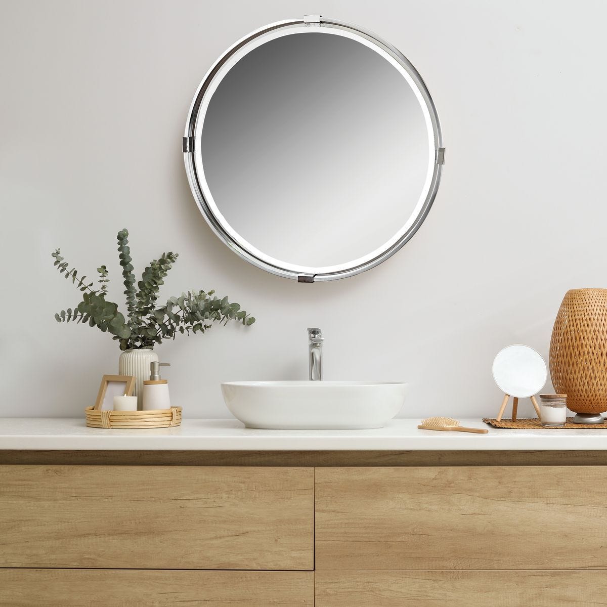Tazlina Round Mirror – Mirrors by Uttermost | Sutter & Vale