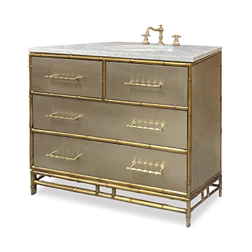 Chinoiserie Sink Chest - French Gold