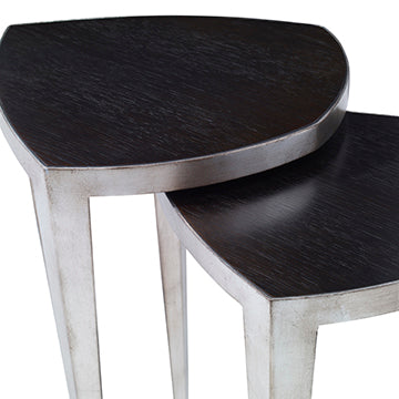 Reuleaux Bunching Tables - Hand Rubbed Raven in Hand Rubbed Raven – Ambella Home