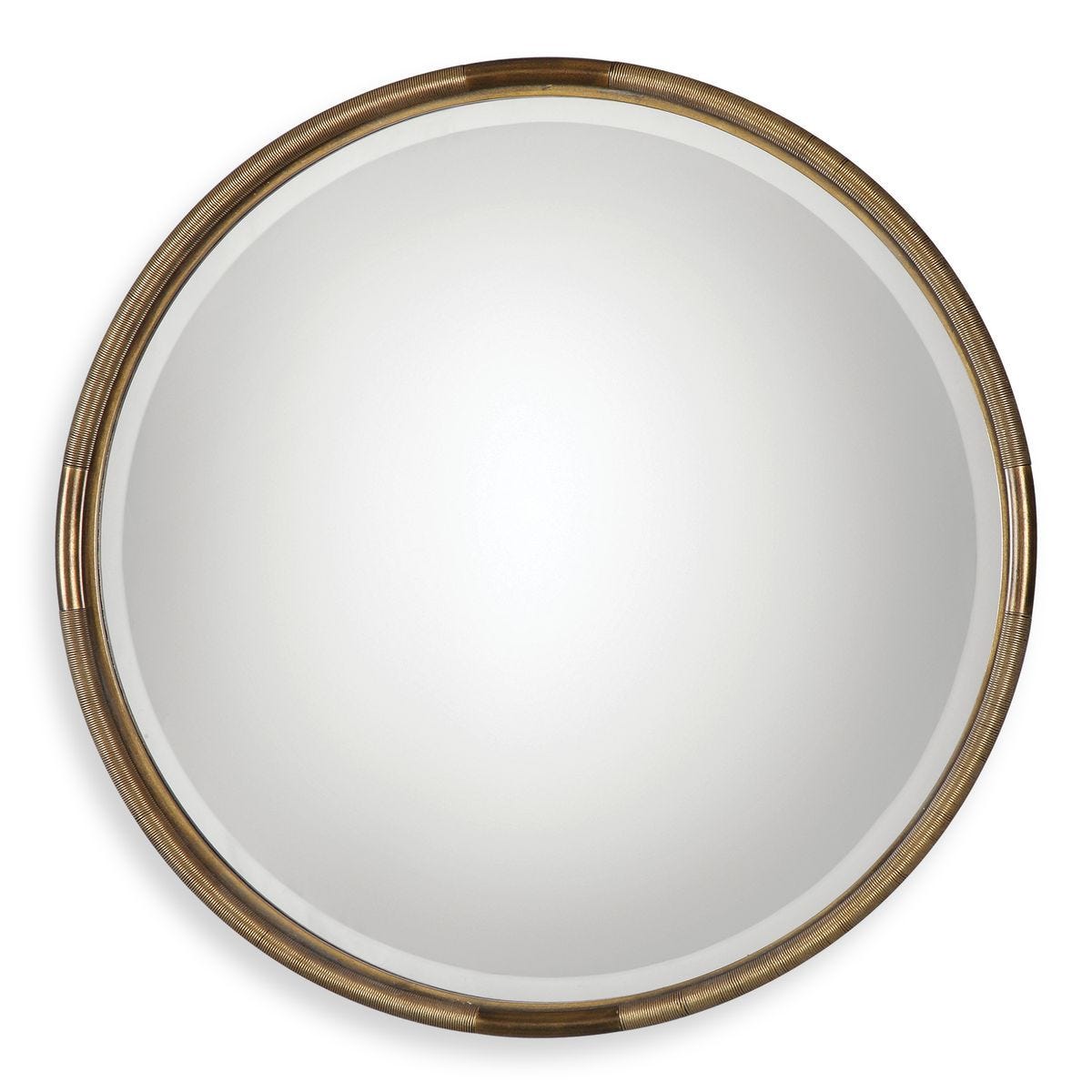 Finnick Round Mirror – Mirrors by Uttermost | Sutter & Vale