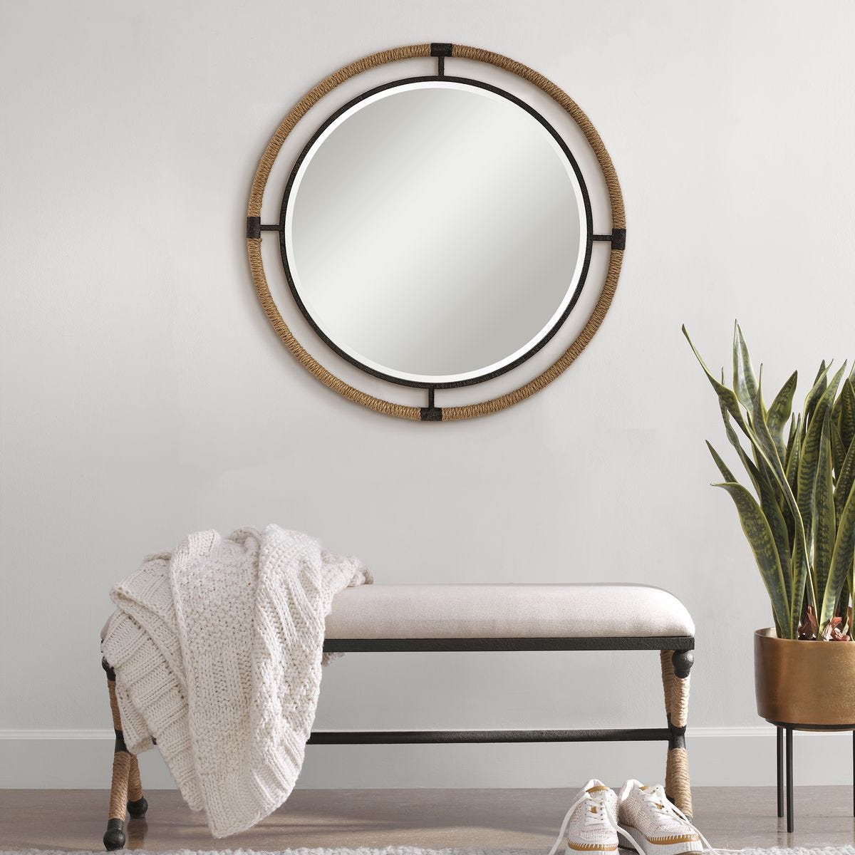Melville Round Mirror – Mirrors by Uttermost | Sutter & Vale