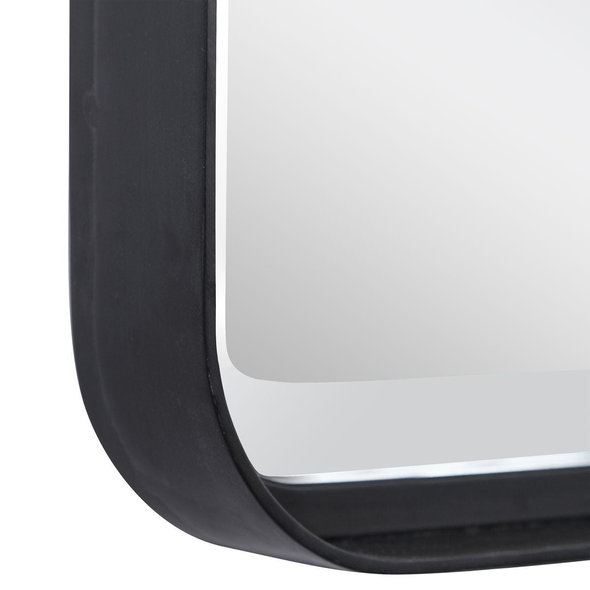 Crofton Vanity Mirror, Black – Mirrors by Uttermost | Sutter & Vale