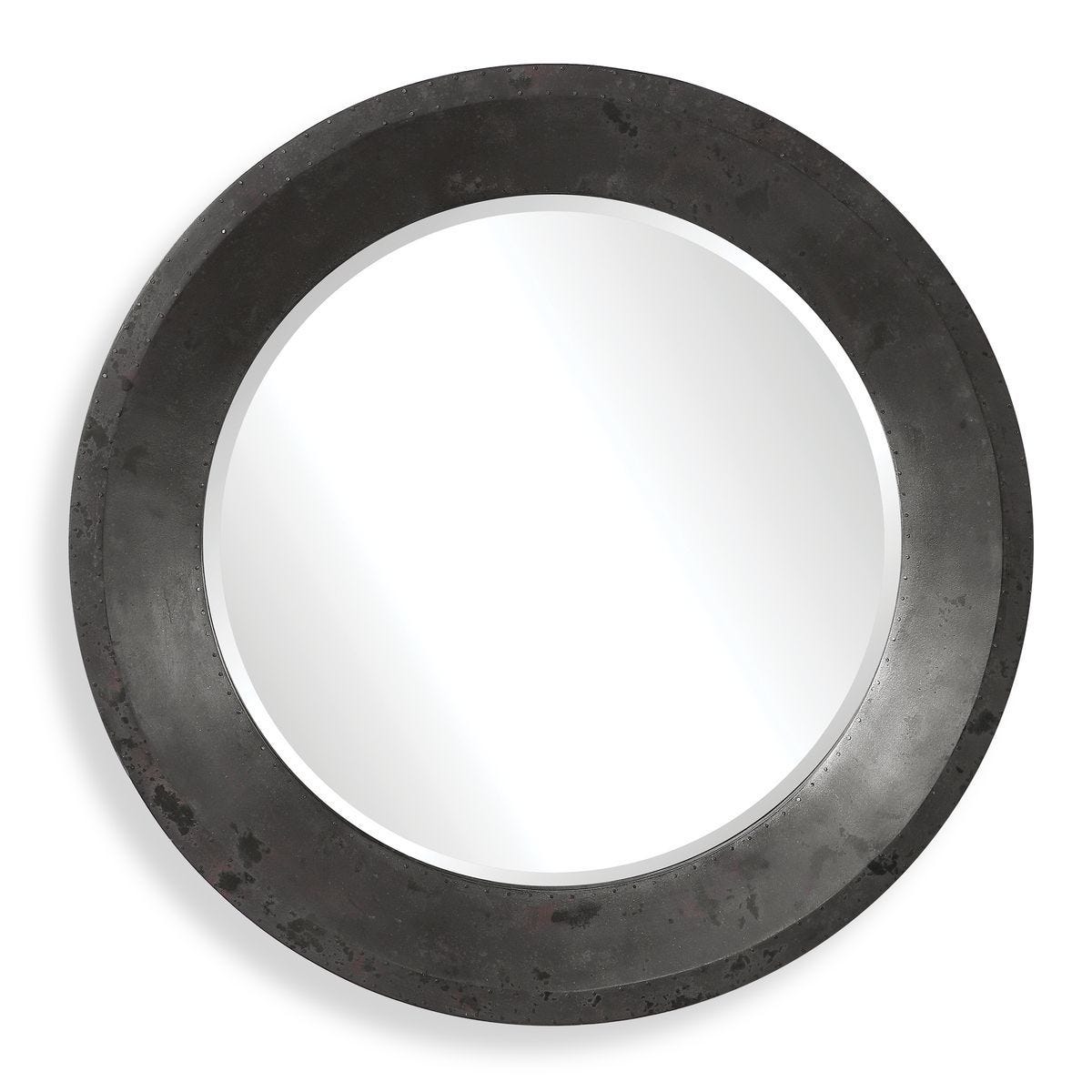 Frazier Round Mirror – Mirrors by Uttermost | Sutter & Vale
