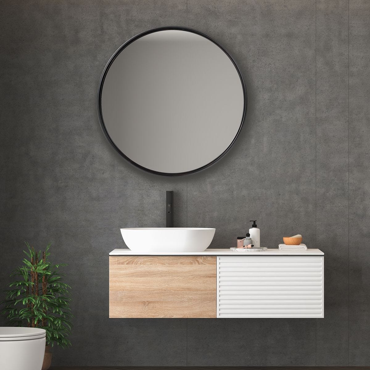 Belham Round Mirror – Mirrors by Uttermost | Sutter & Vale