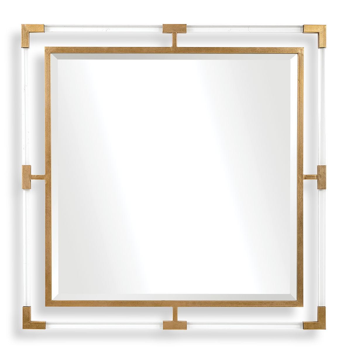 Balkan Square Mirror, Gold – Mirrors by Uttermost | Sutter & Vale