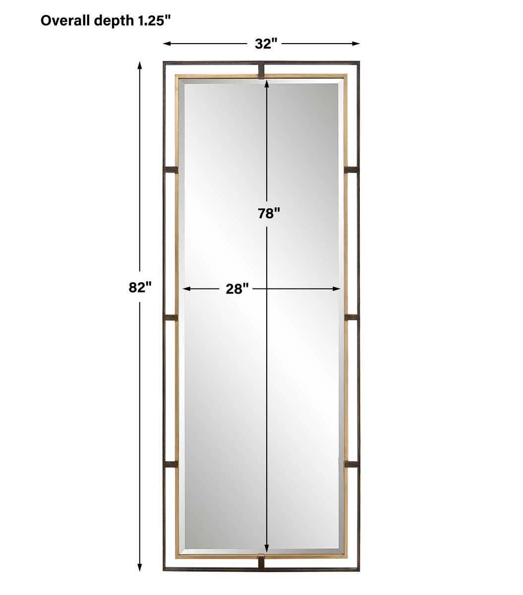 Carrizo Tall Mirror – Mirrors by Uttermost | Sutter & Vale