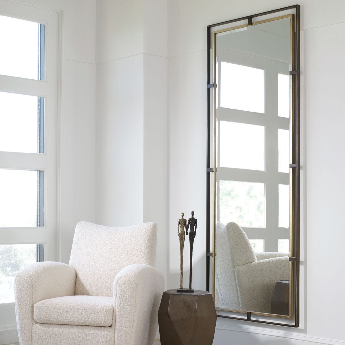 Carrizo Tall Mirror – Mirrors by Uttermost | Sutter & Vale