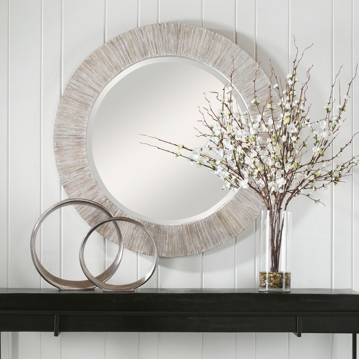 Repose Round Mirror – Mirrors by Uttermost | Sutter & Vale