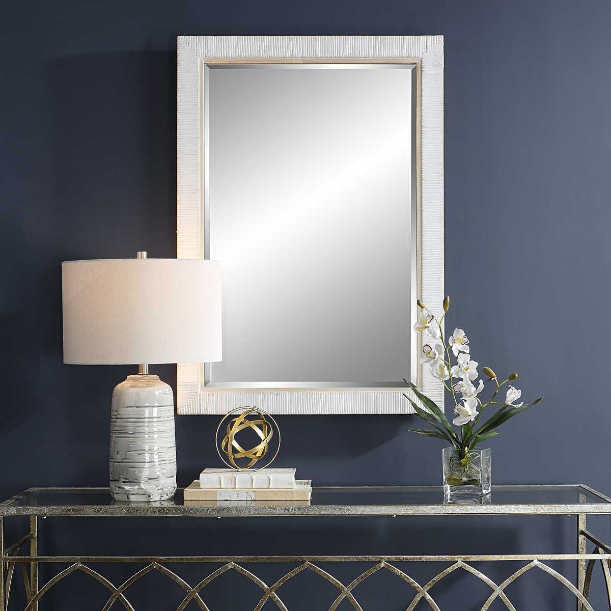 Cape Mirror, Whitewashed – Mirrors by Uttermost | Sutter & Vale