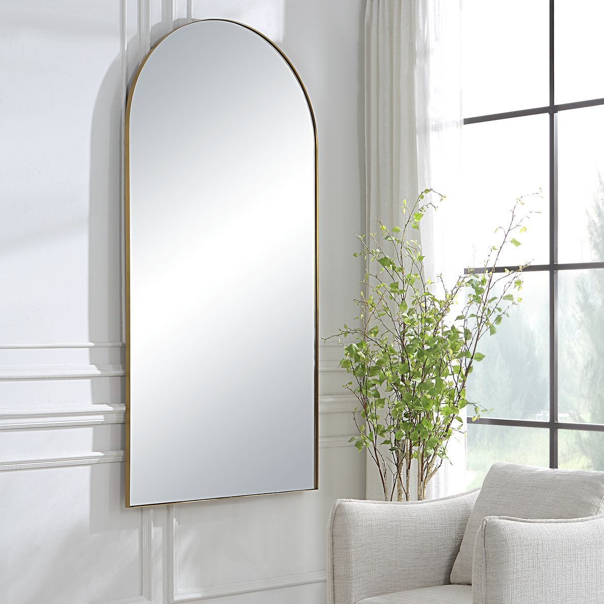 Crosley Arch Mirror – Mirrors by Uttermost | Sutter & Vale