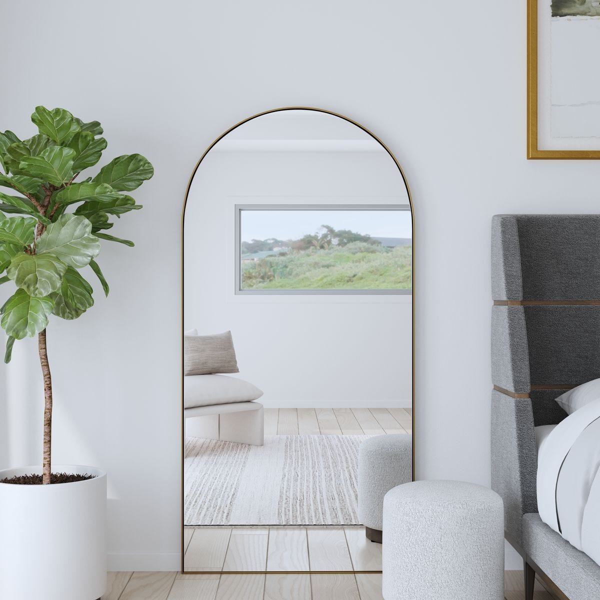Crosley Arch Mirror – Mirrors by Uttermost | Sutter & Vale