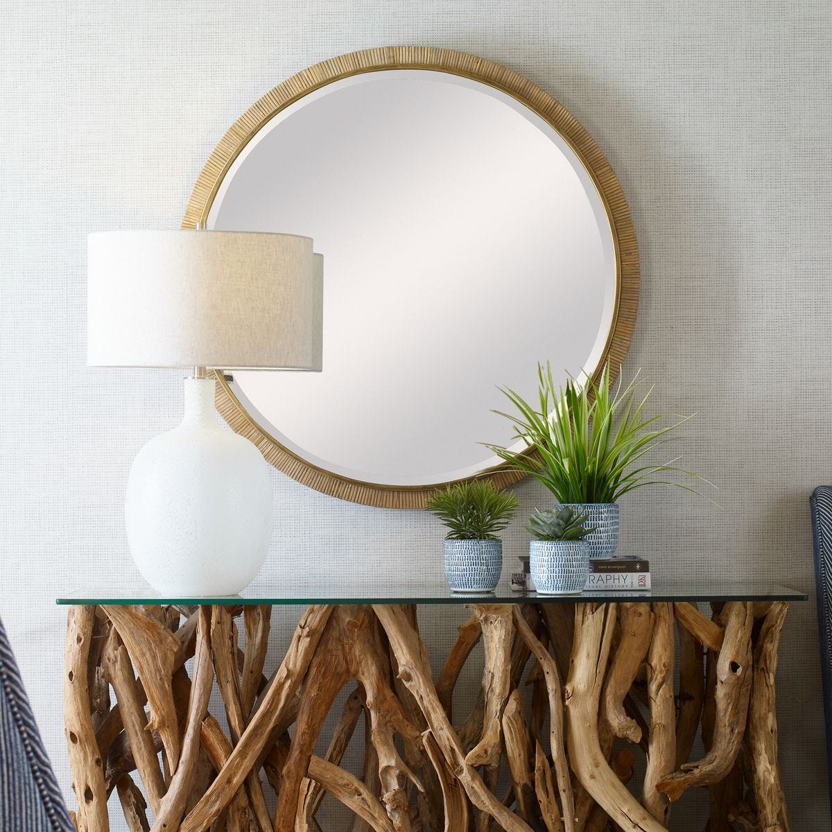 Paradise Round Mirror – Mirrors by Uttermost | Sutter & Vale
