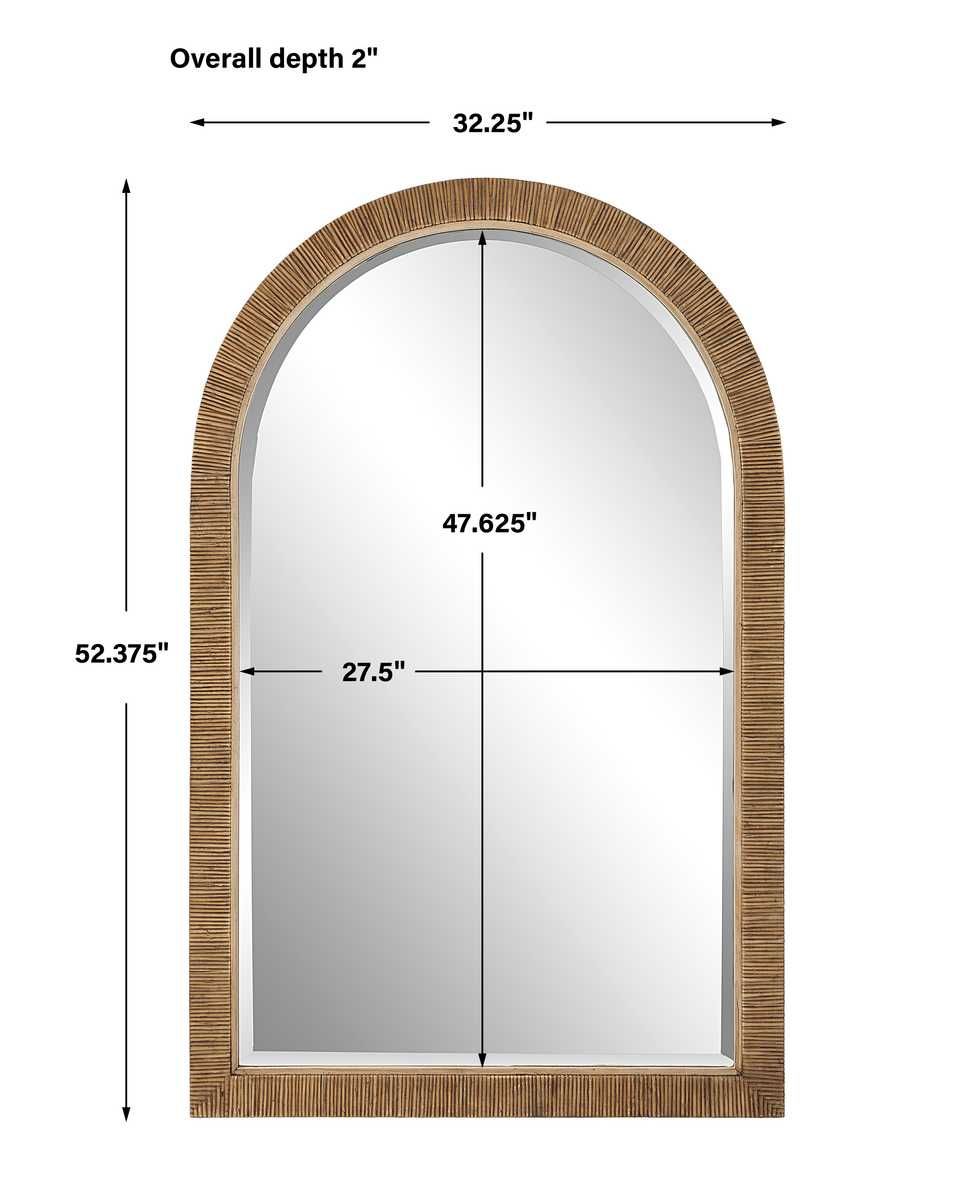 Cape Arch Mirror, Natural – Mirrors by Uttermost | Sutter & Vale
