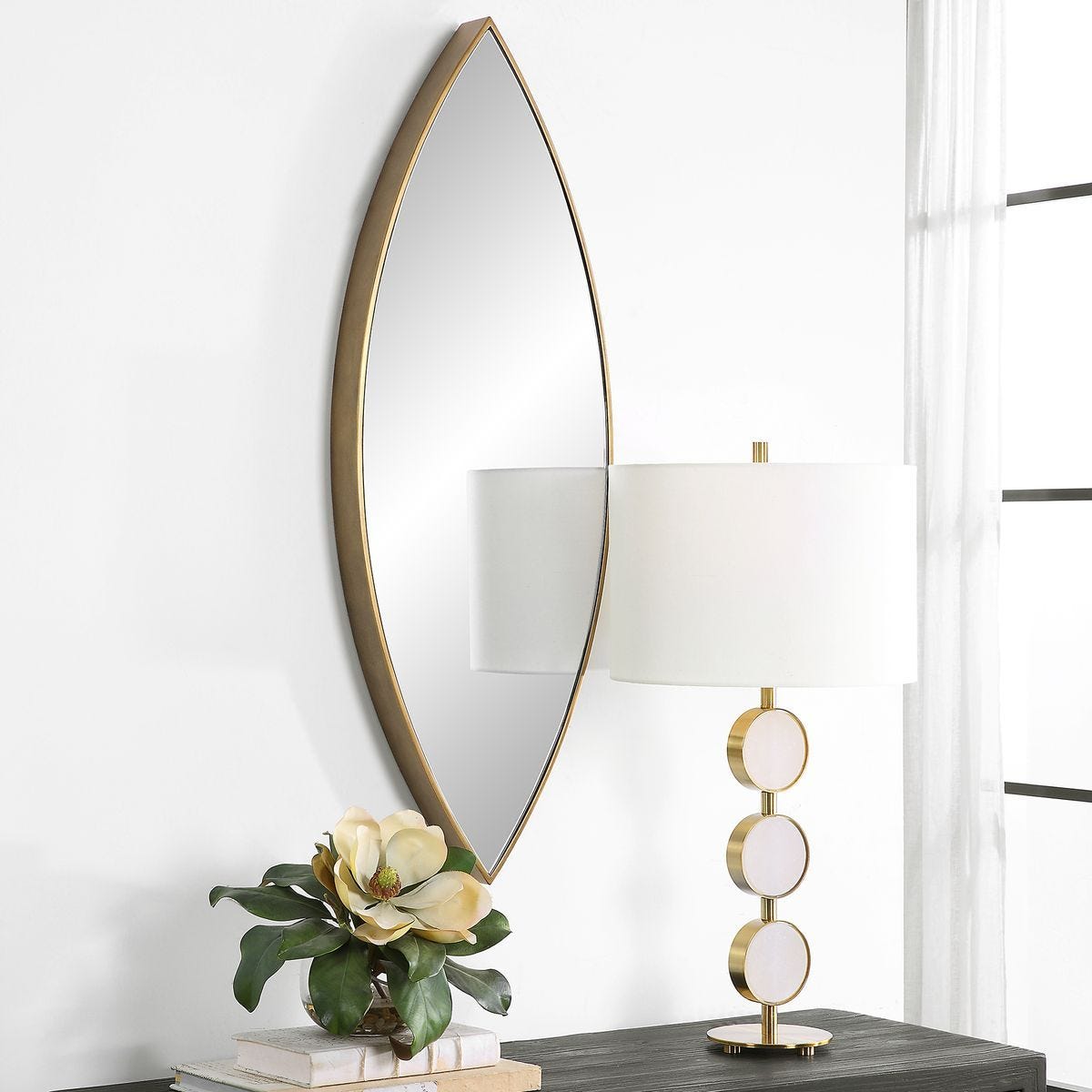 Ellipse Mirror, Gold – Mirrors by Uttermost | Sutter & Vale