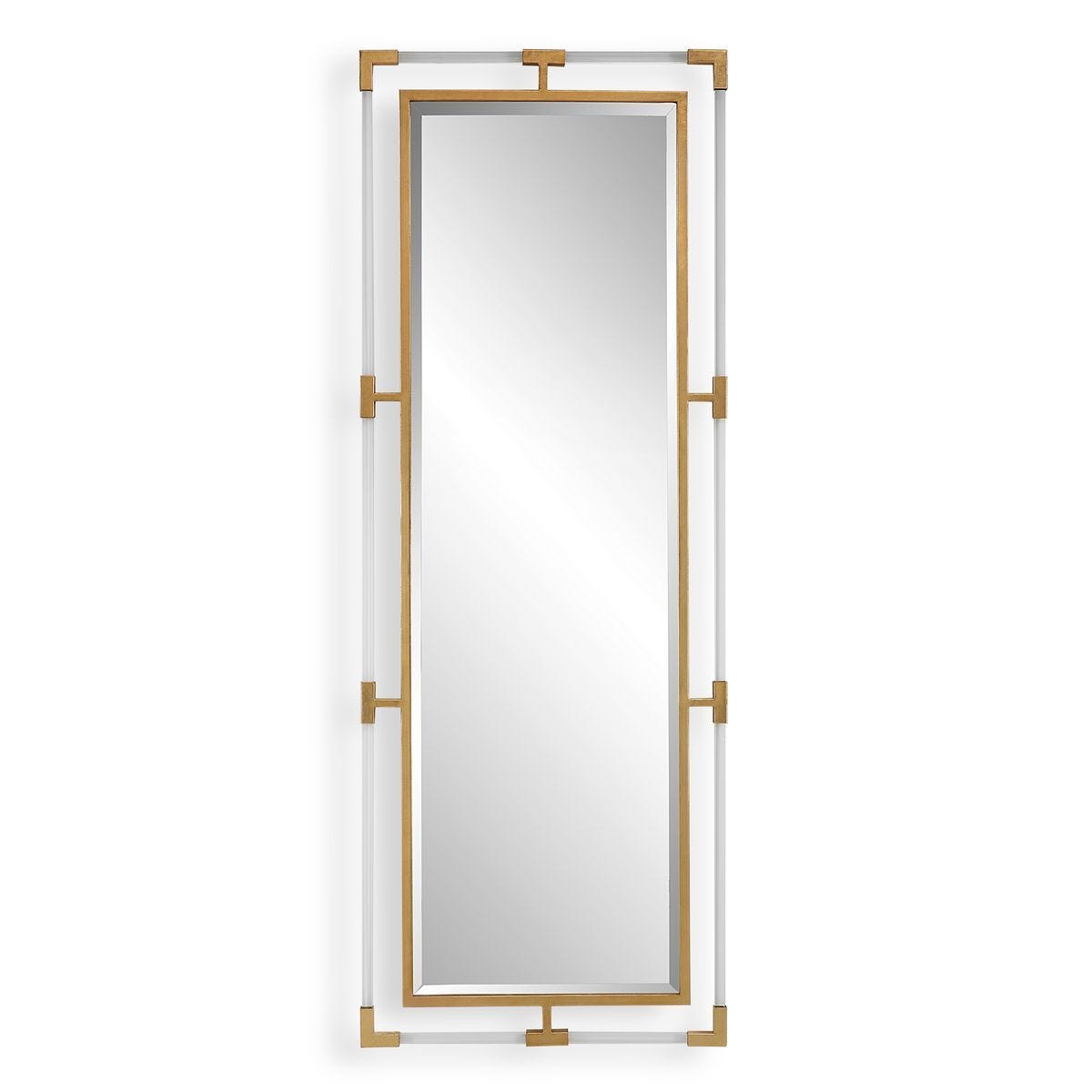 Balkan Tall Mirror, Gold – Mirrors by Uttermost | Sutter & Vale