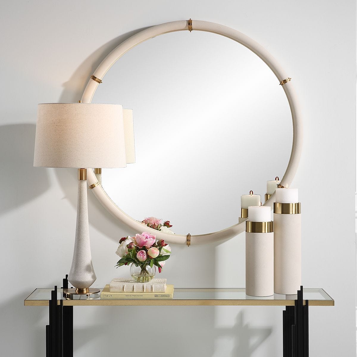 Cyprus Round Mirror – Mirrors by Uttermost | Sutter & Vale
