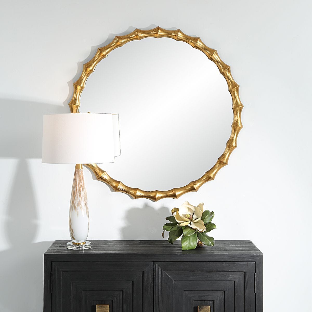 Nacala Round Mirror – Mirrors by Uttermost | Sutter & Vale