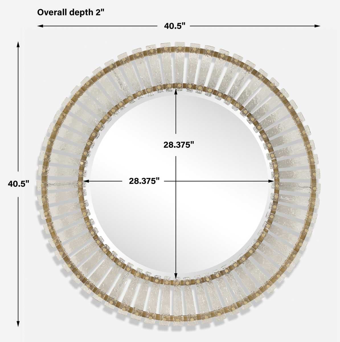 Denali Round Mirror – Mirrors by Uttermost | Sutter & Vale