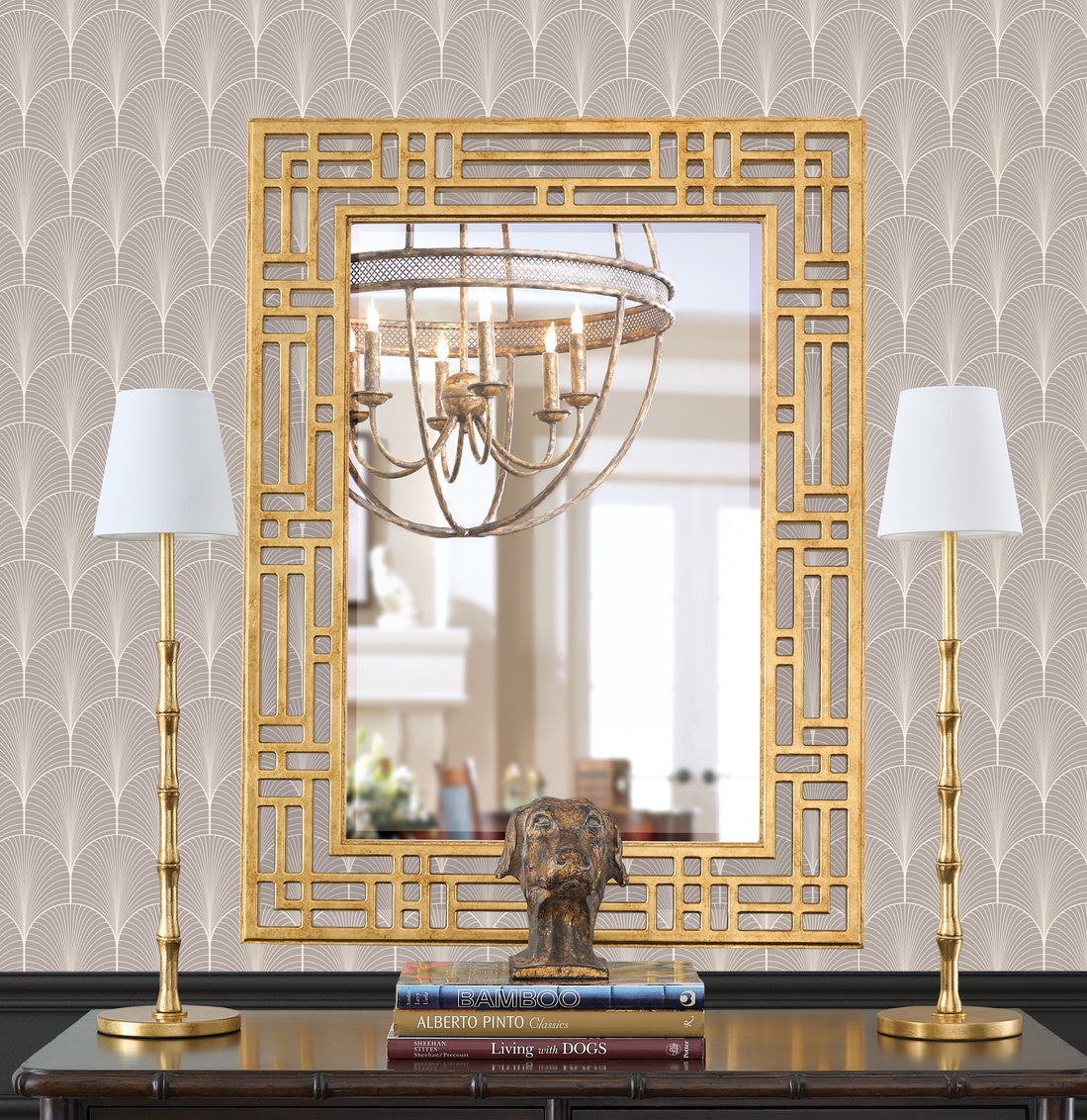 Artois Buffet Lamp - Gilt in 27 / Metal - Chelsea House