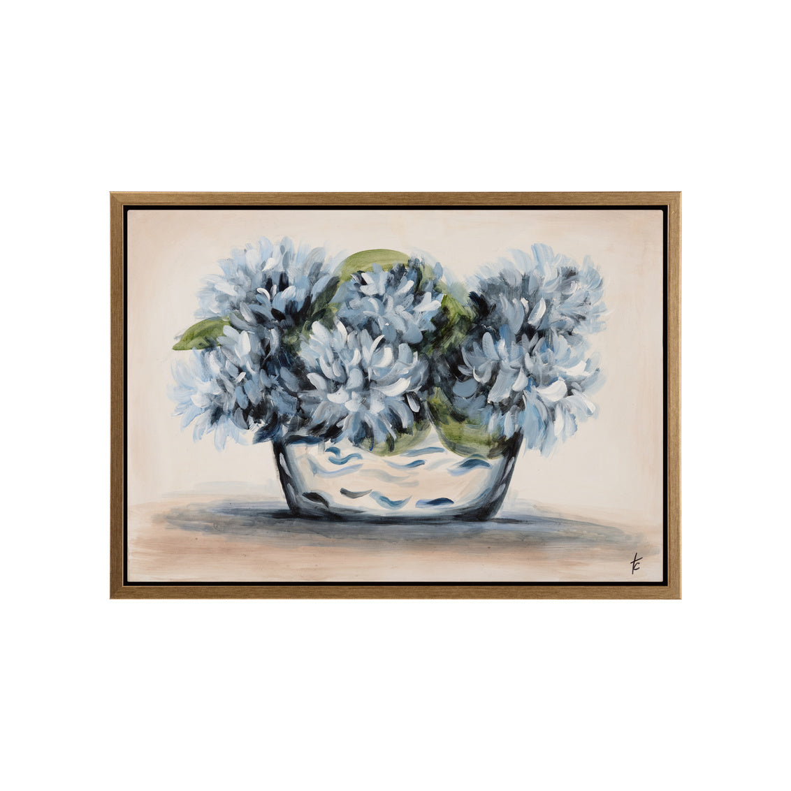 Adeline Framed Oil Painting