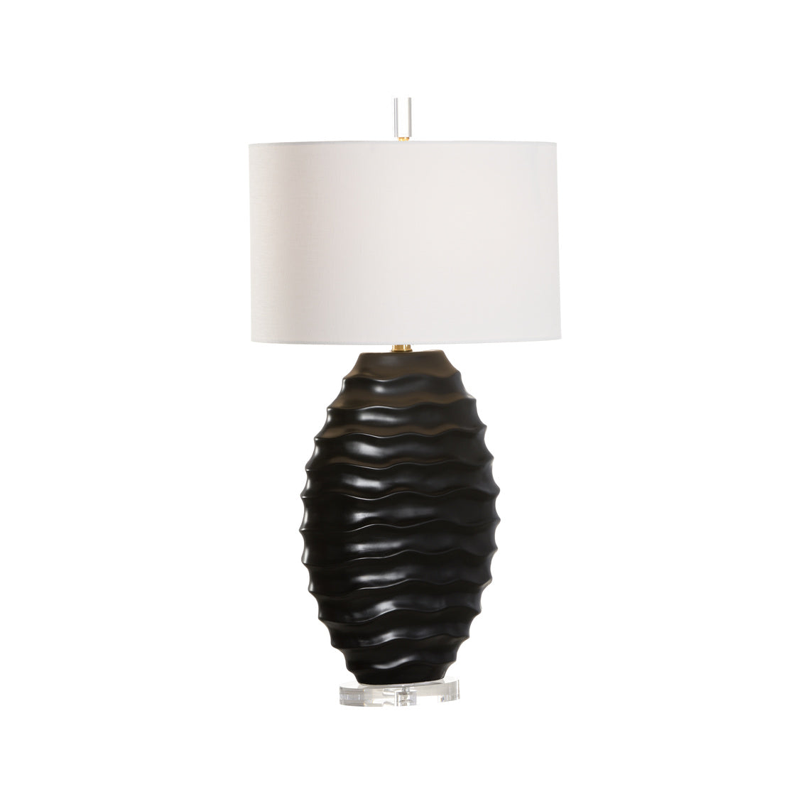 Huaraz Lamp - Black in 31.5 / Ceramic/Porcelain - Chelsea House