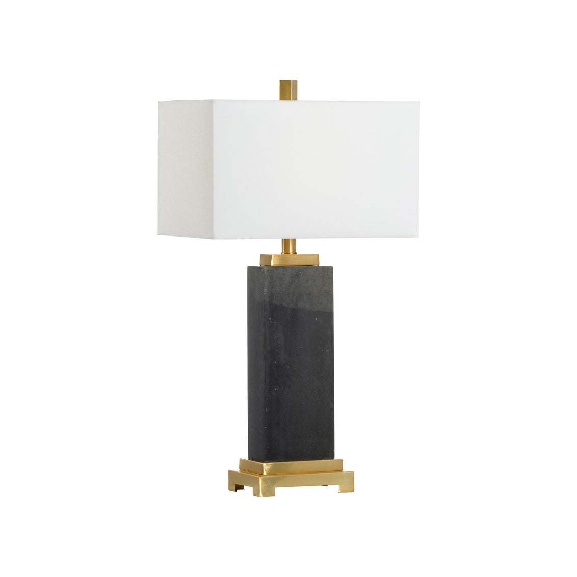 Black Kennedy Marble Lamp
