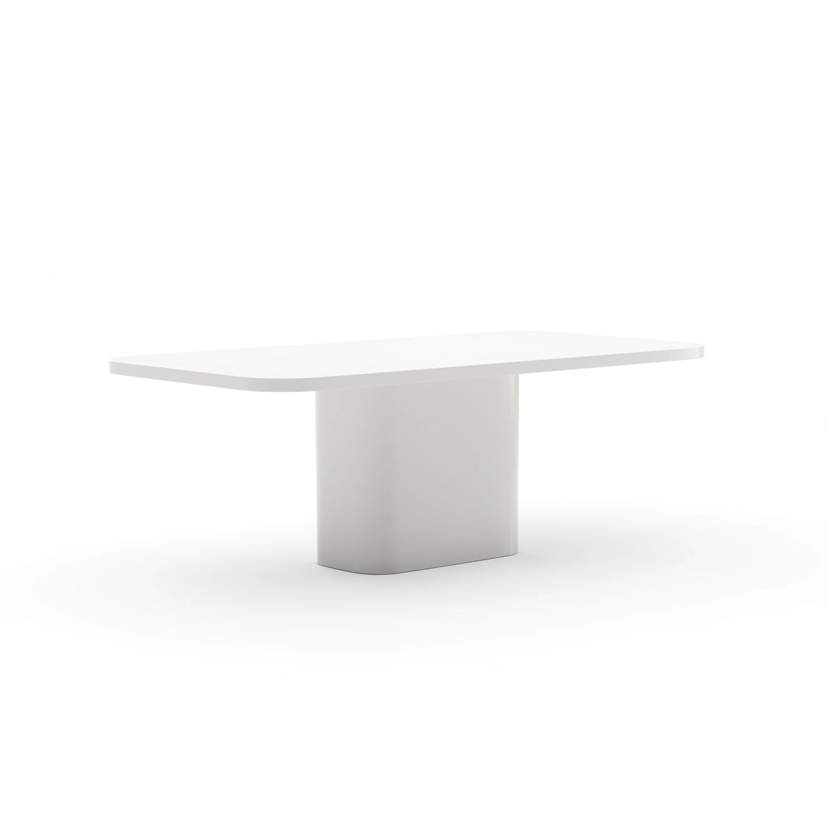 Atom Dining Table - Latte