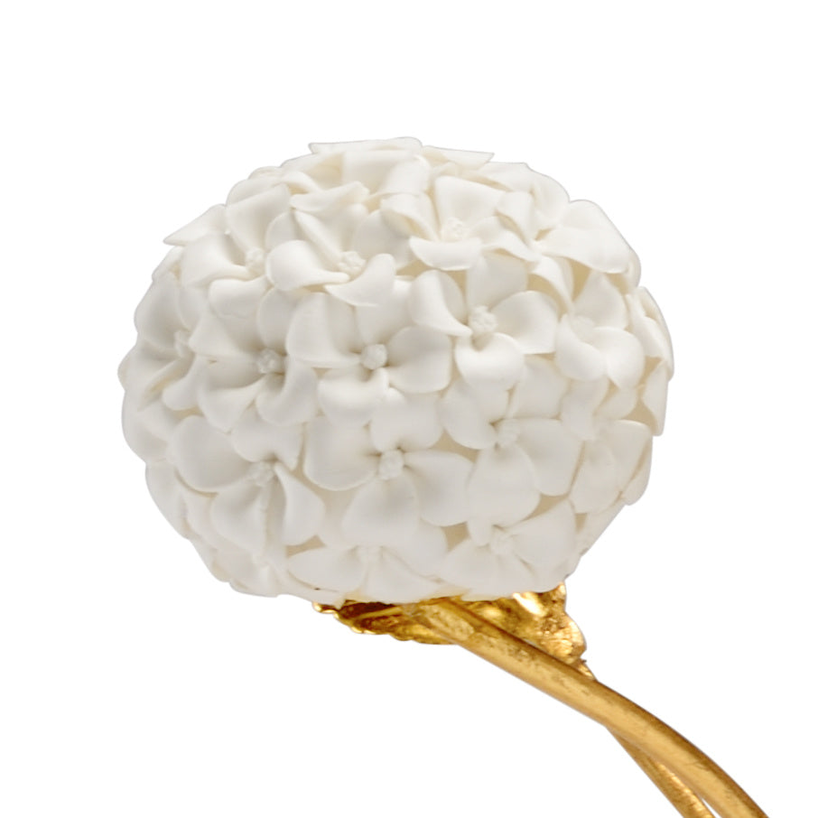 Small Hydrangea On Stand in 16 / Iron - Chelsea House