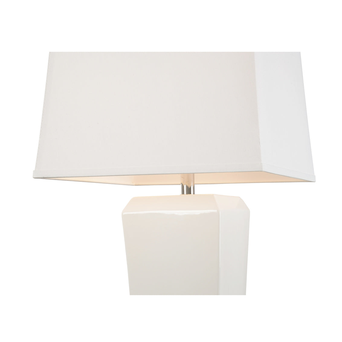 Albion Table Lamp - White in 36 / Ceramic/Porcelain - Chelsea House