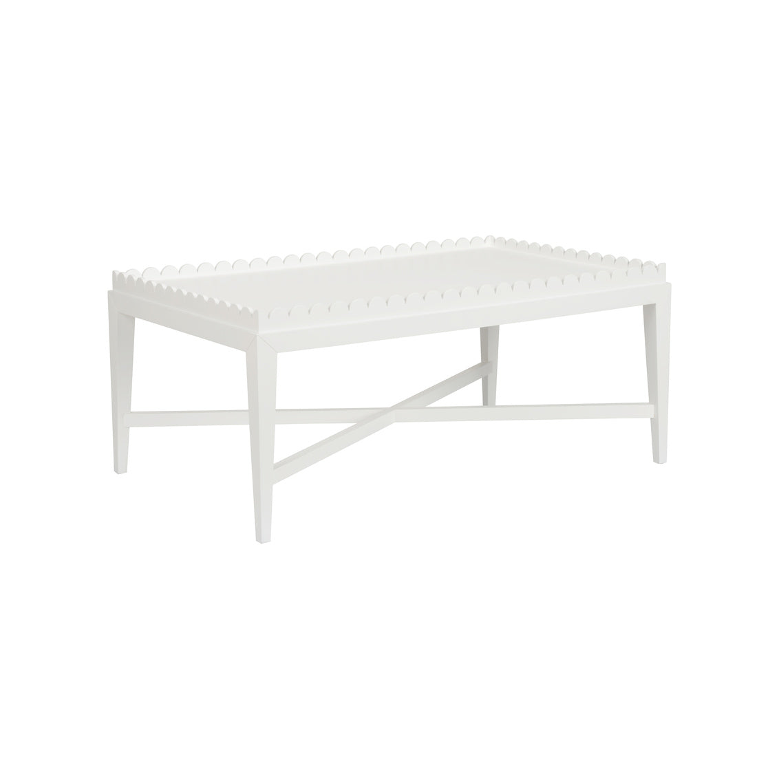 Scalloped Coffee Table