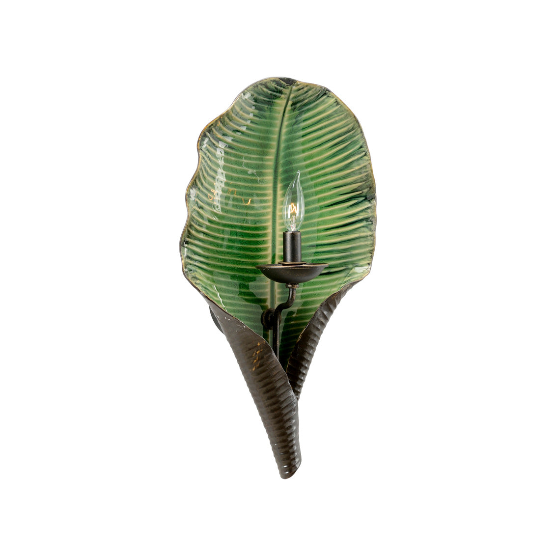Palm Leaf Sconce