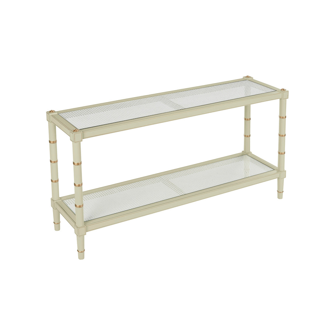 Conner Cane Console - Green in 33 / Wood - Chelsea House