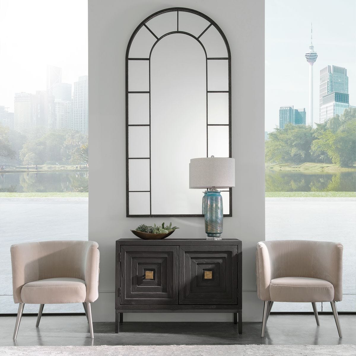 Dillingham Arch Mirror – Mirrors by Uttermost | Sutter & Vale