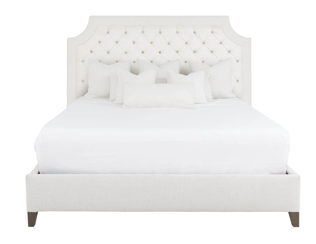 Scallop 66" Diamond Tuft King Bed (10TT-KB-M) - Fairfield Chair